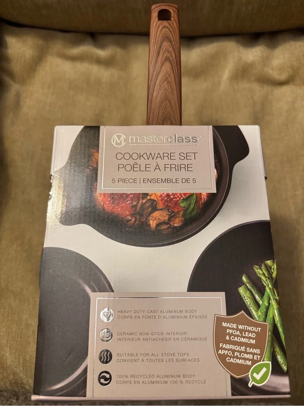 NWT Masterclass 5 pc cookware set